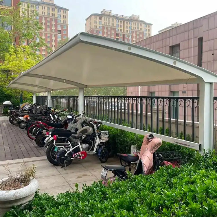 郏县膜结构电动车棚